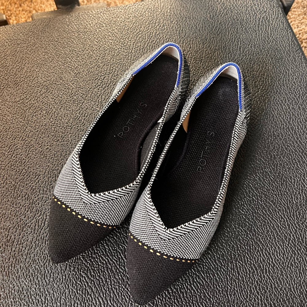 Rothy’s flats 5.5w/kids size 4